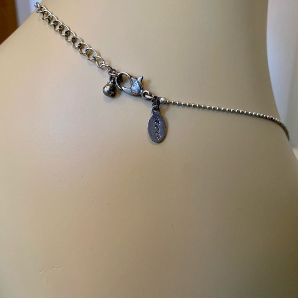 Dainty silver American Eagle necklace with charms! ✨💛 - Picture 5 of 6